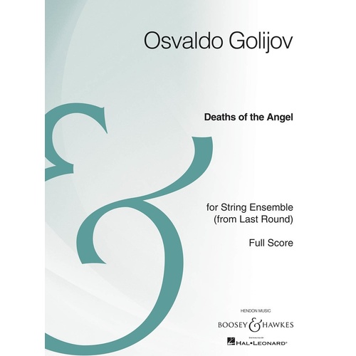 Deaths Of The Angel String Ensemble Book