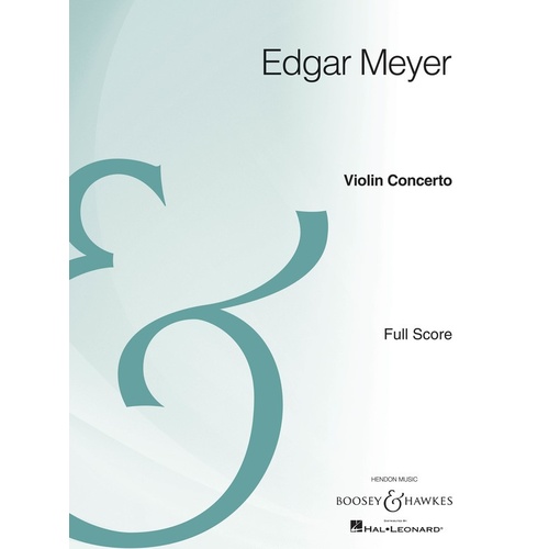 Violin Concerto Violin/Orchestra Score Book
