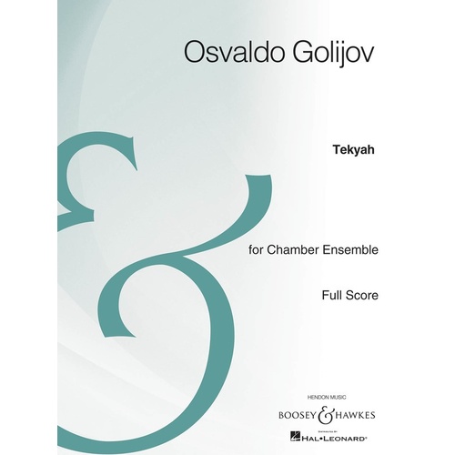 Tekyah Chamber Ensemble Full Score Book
