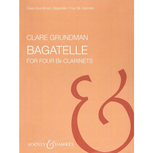 Bagatelles For 4 Clarinets Book
