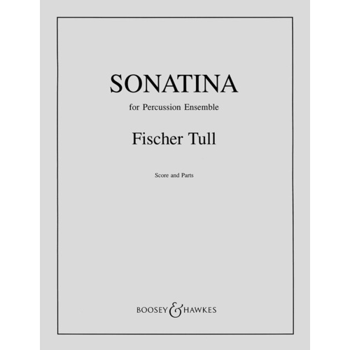 Sonatina Percussion Ensemble Score/Parts Book