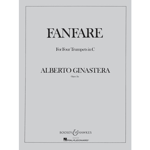 Fanfre 4 Tr In C Op51A Book
