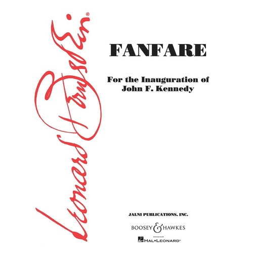 Fanfare Inaug Score/Parts Book