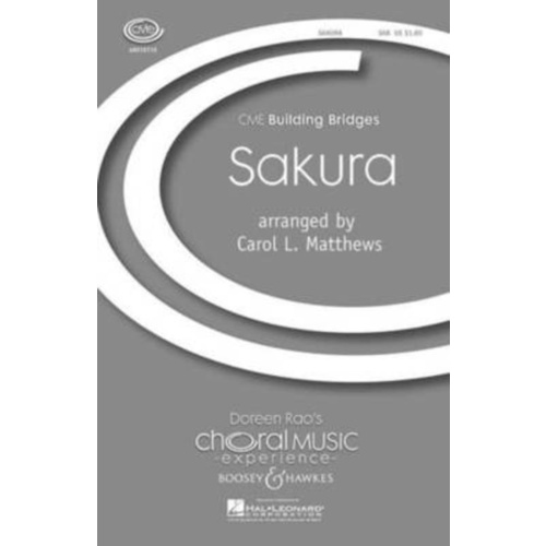 Sakura 2 Voices And String Ens Sc/Parts Book
