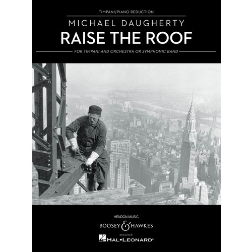Raise The Roof Timpani And Piano Reduction Book