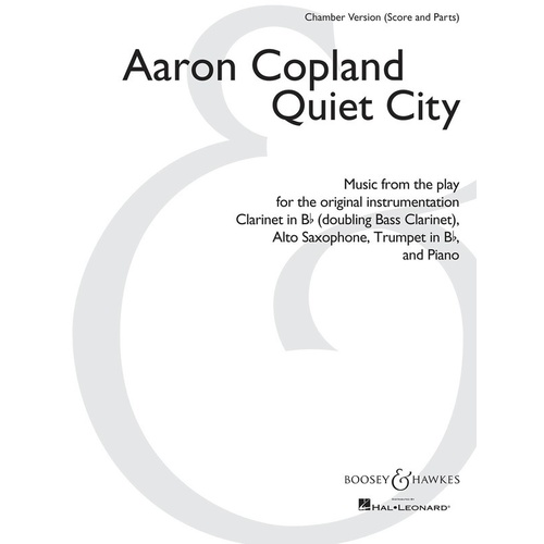 Quiet City (Chamber Version) Score/Parts Book