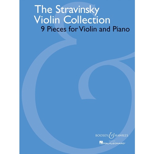 Stravinsky Violin Collection 9 Pieces Violin / P Book