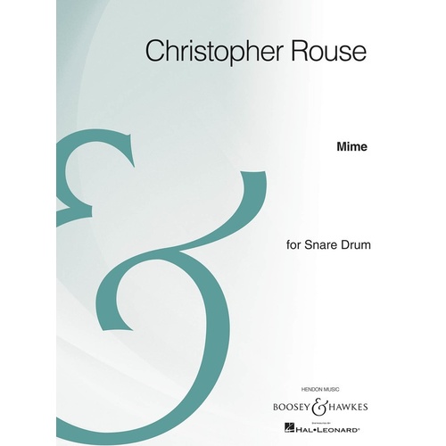 Mime Snare Drum Solo Book
