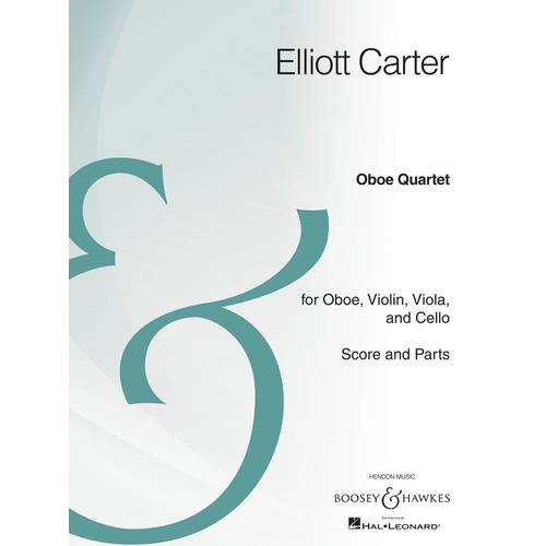 Oboe Quartet Score/Parts Book