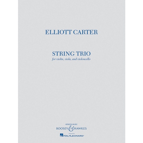 Carter - String Trio Book