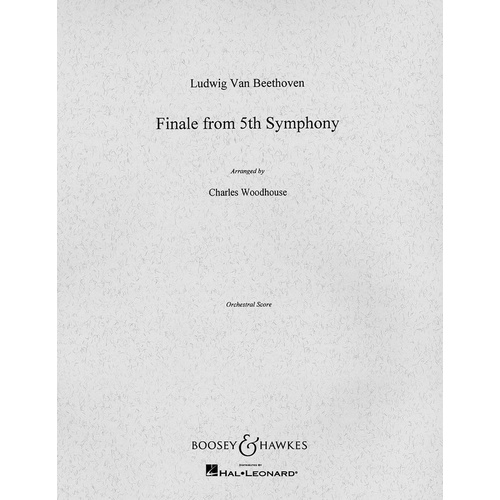 Finale 5th Symph F/Sc Book