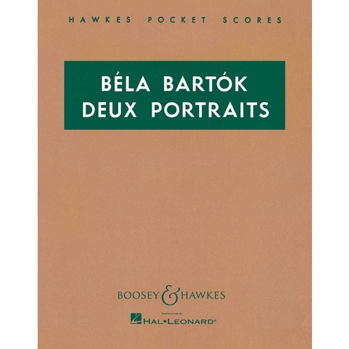 Deux Portraits Study Score Book