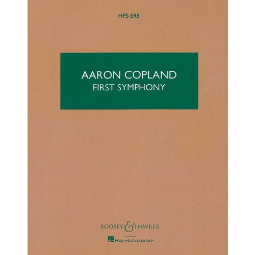First Symphony Study Score Book