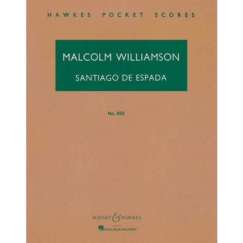 Santiago D Espada Study Score Book