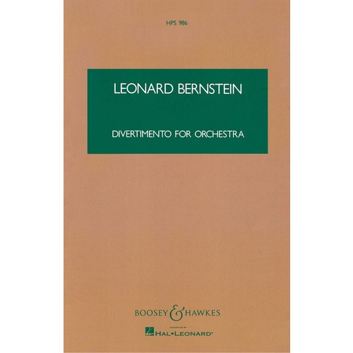 Divertimento Study Score Book
