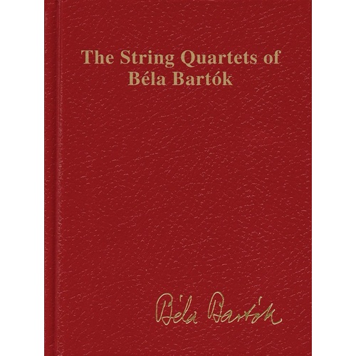 String Quartets Of Bartok Hardcover Study Sc Book