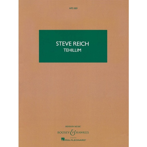 Tehillim Study Score Book