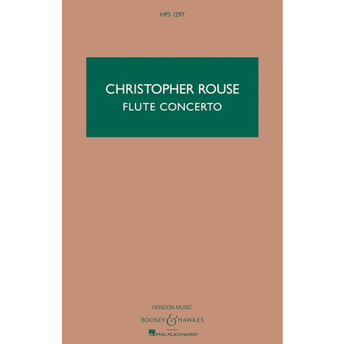 Flute Concerto Study Score Book