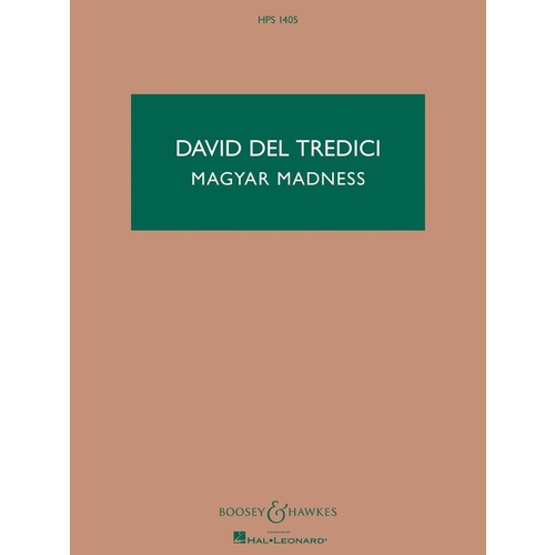 Magyar Madness Study Score Book