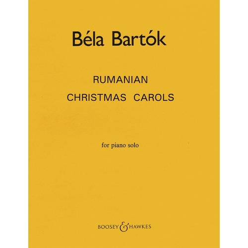 Bartok - Rumanian Christmas Carols Piano Book
