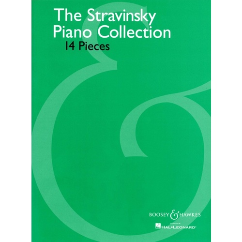 Stravinsky Piano Collection Piano Solo Book