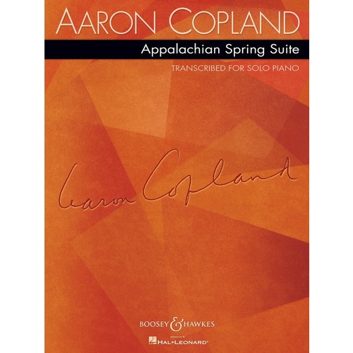 Appalachian Spring Suite Piano Solo Book