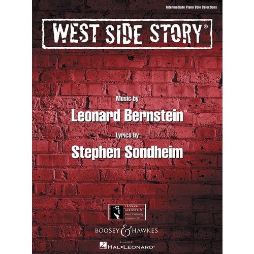 West Side Story Intermediate Piano Solos Book