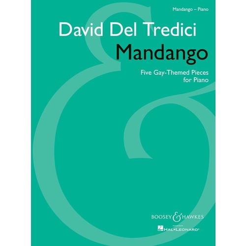 Mandango Five Gay Themed Pieces For Piano Book