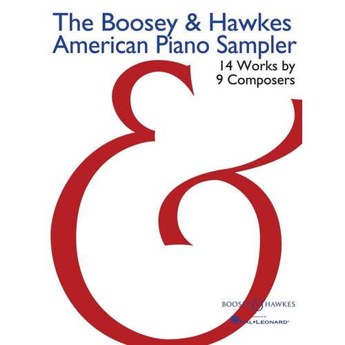 Boosey And Hawkes American Piano Sampler Book