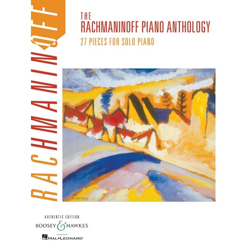 Rachmaninoff Piano Anthology Book