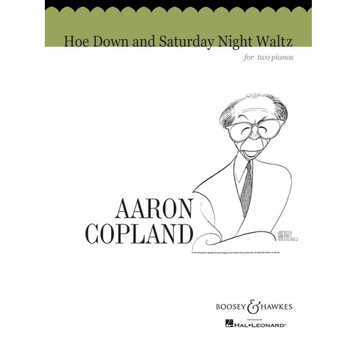 Hoe Down And Saturday Night Waltz 2 Piano 4 Hand Book