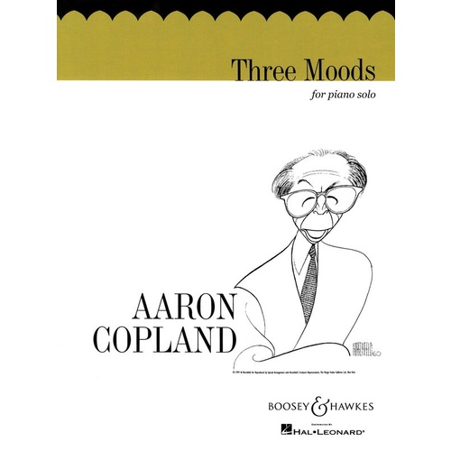 Copland - Three Moods For Piano Book