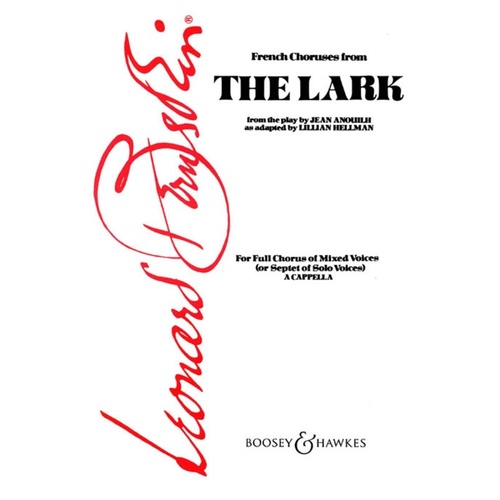 Lark French Choruses Book