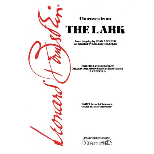 Lark Fr/Lat Choruses Book