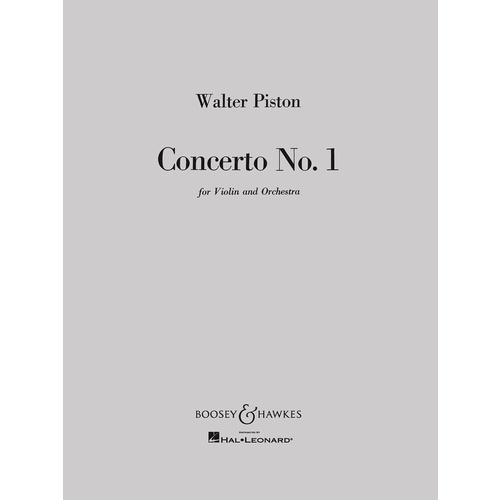 Violin Concerto No.1 Violin Orch Sco Book