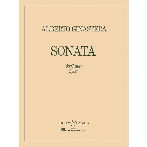 Sonata For Guitar Op 47 Book