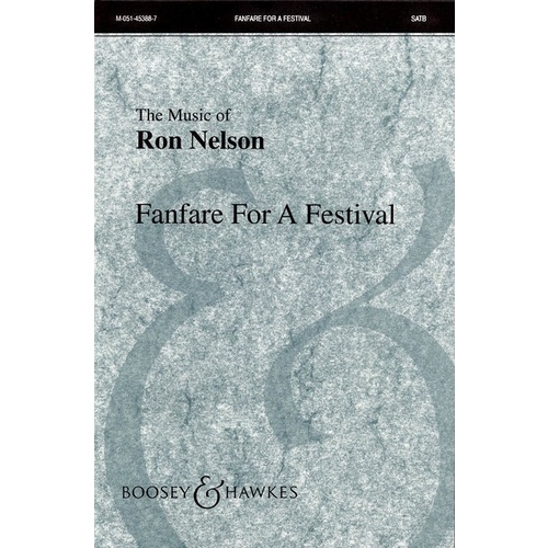 Fanf For A Fest SATB Book