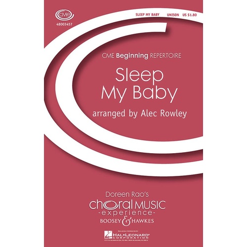Sleep My Baby Unison Book