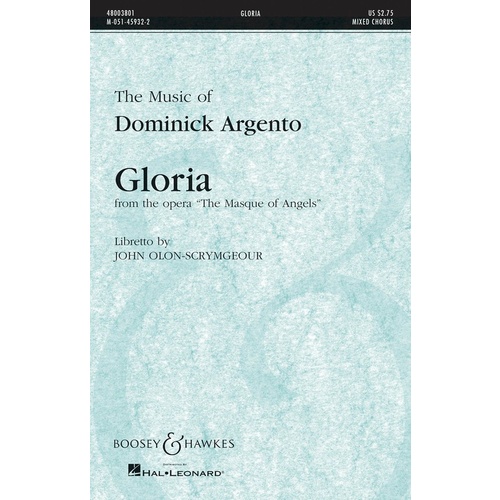 Gloria Mx Chorus SATB Book