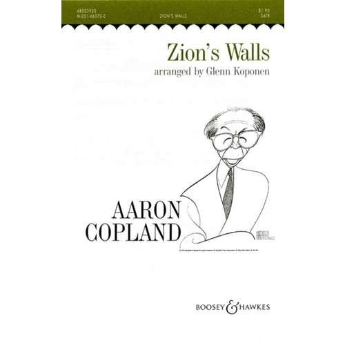 Zions Walls SATB Book