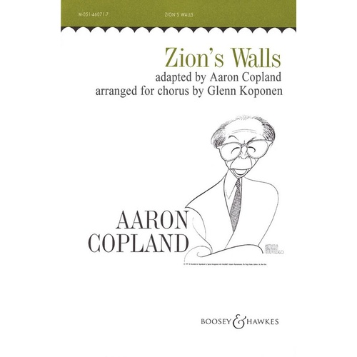 Zions Walls TTBB Book