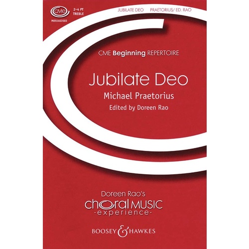 Jubilate Deo 2-4Pt Book