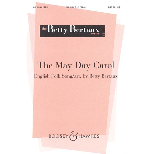 May Day Carol 3Pt Tr Book