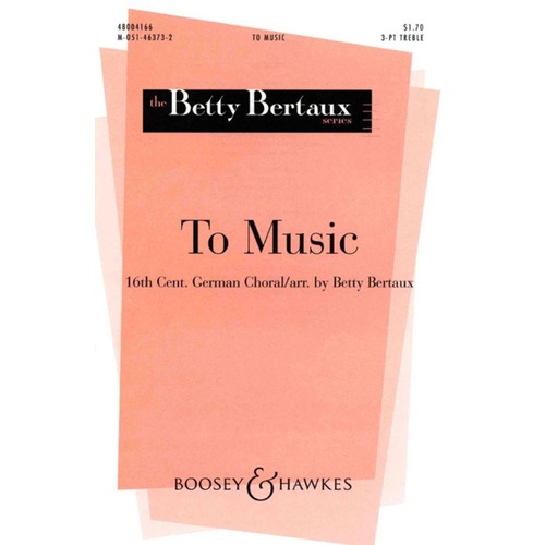 To Music SSA Book