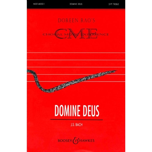 Domine Deus From Mass In G Major 2Pt Treble Book