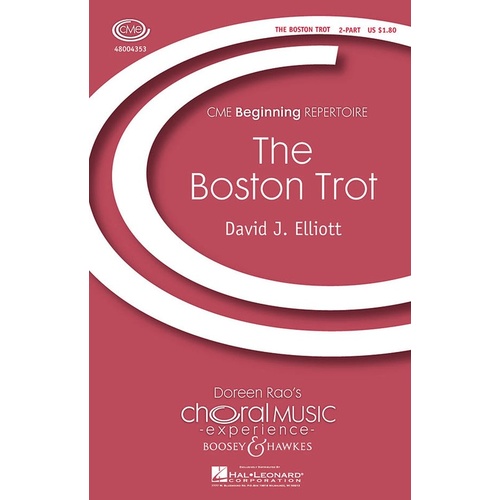 Boston Trot 2Pt Treble Book