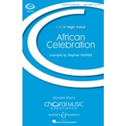 African Celebration 4Pt Treble SSAa A Cappella Book