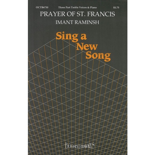 Pray Of St Fran 3Pt Tr Book