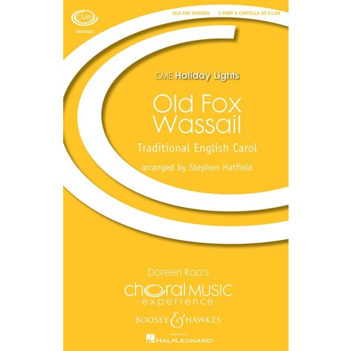 Old Fox Wa Mixed Choir Book