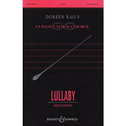 Lullaby (Solveig) SATB Book